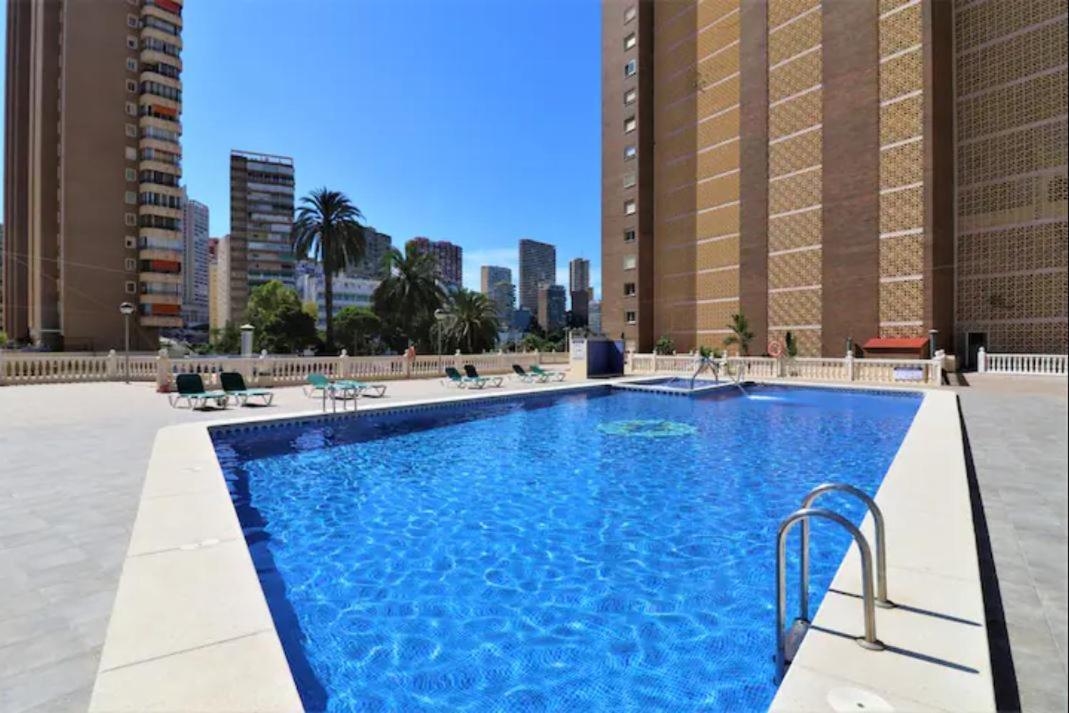 Precioso Apartamento A Estrenar En Primera Linea De Playa Benidorm Eksteriør billede
